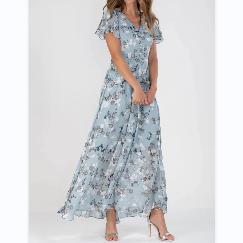 WW | Elegant Floral Maxi Dress for Women