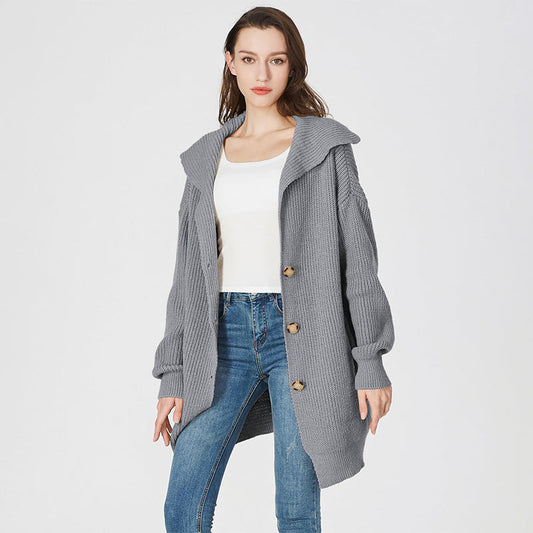 WW | Lange und vielseitige Strickjacke für Damen