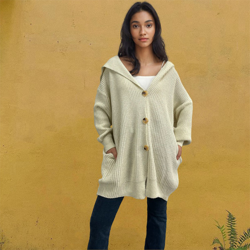 WW | Lange und vielseitige Strickjacke für Damen