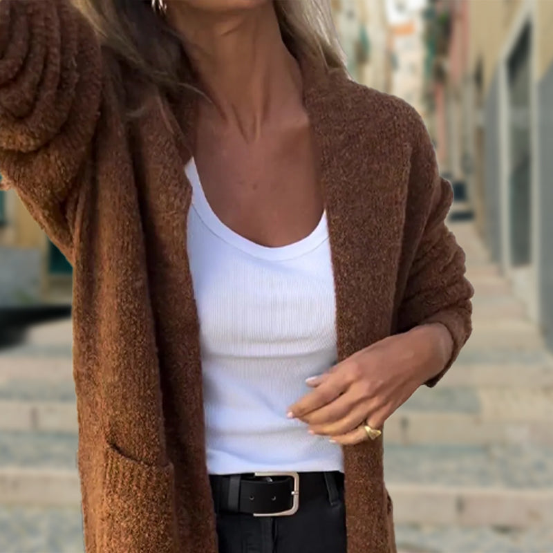 WW | Warme Weiche Strickjacke Für Damen
