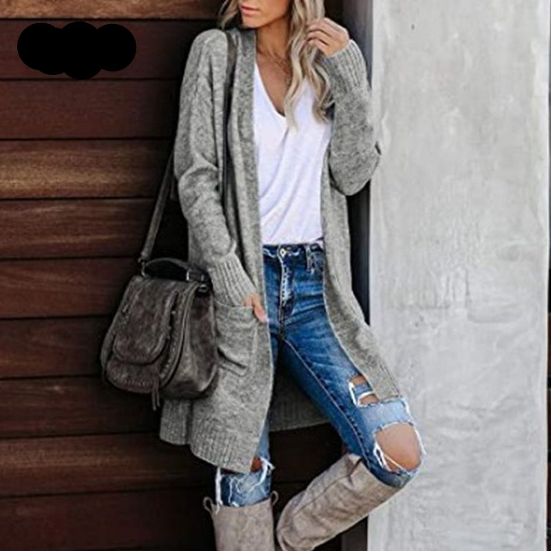 WW | Warme Weiche Strickjacke Für Damen