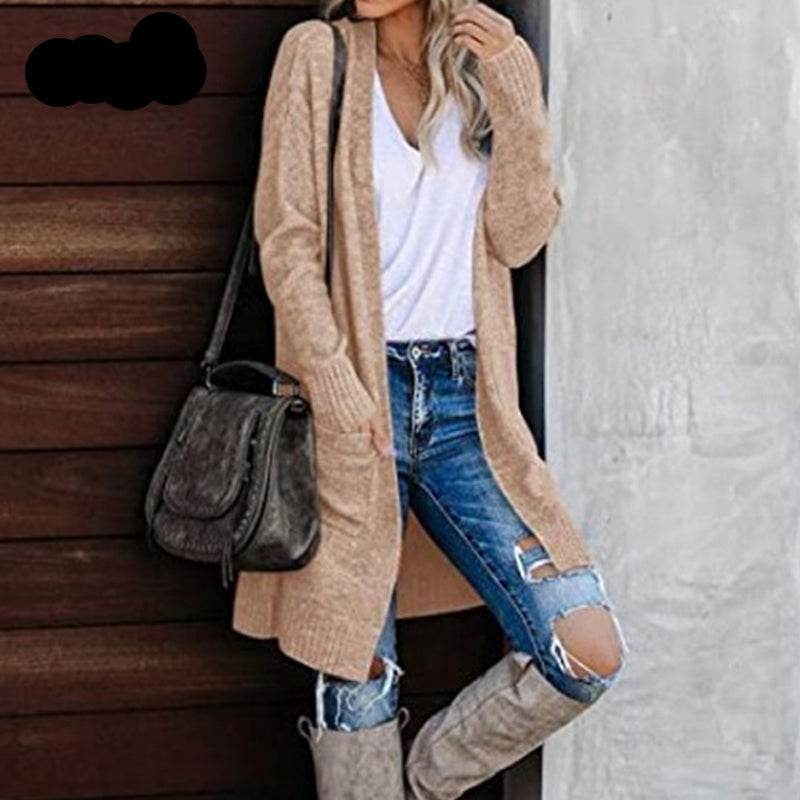 WW | Warme Weiche Strickjacke Für Damen