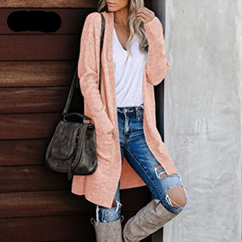WW | Warme Weiche Strickjacke Für Damen