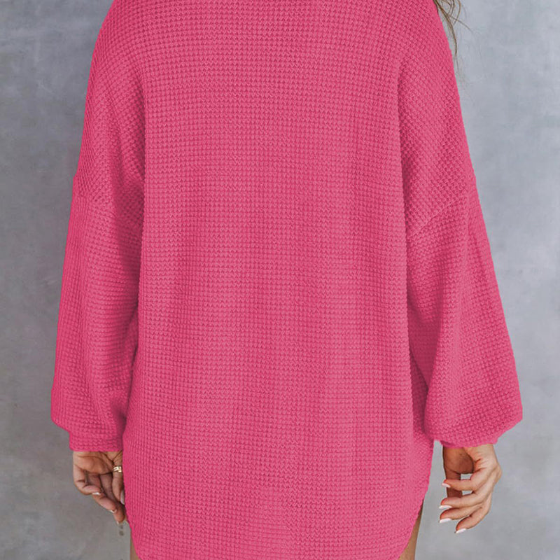 WW | Casual Waffle Knit Shirt