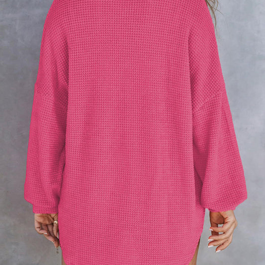WW | Casual Waffle Knit Shirt