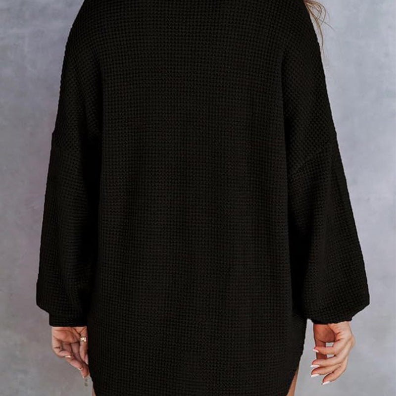 WW | Casual Waffle Knit Shirt