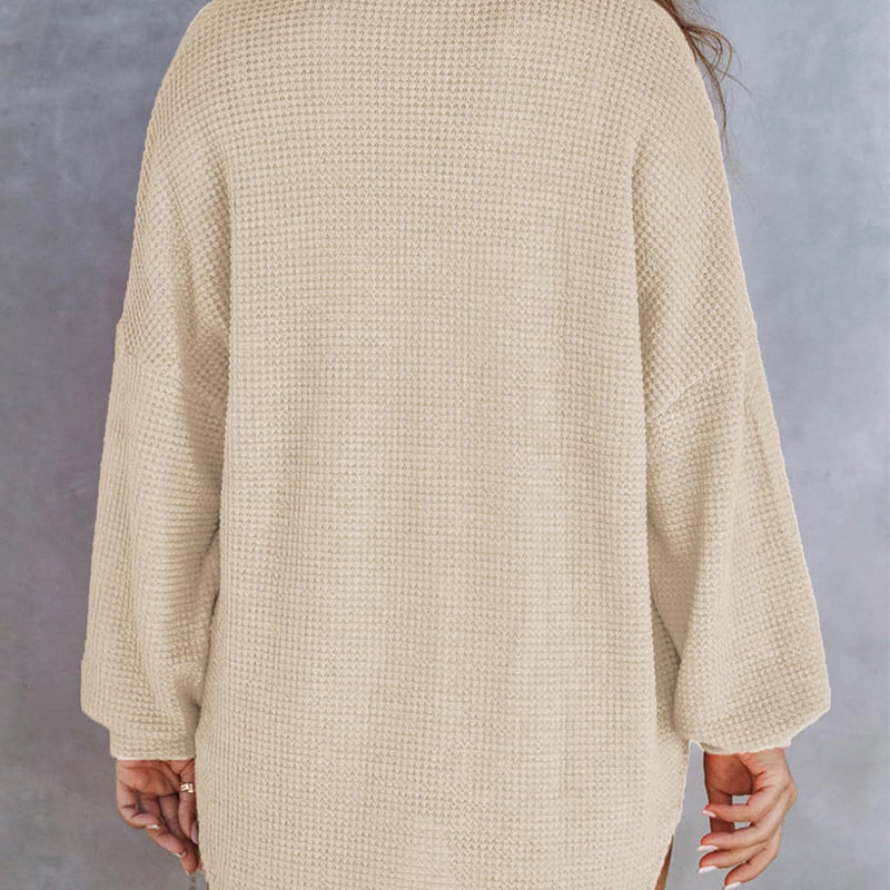 WW | Casual Waffle Knit Shirt