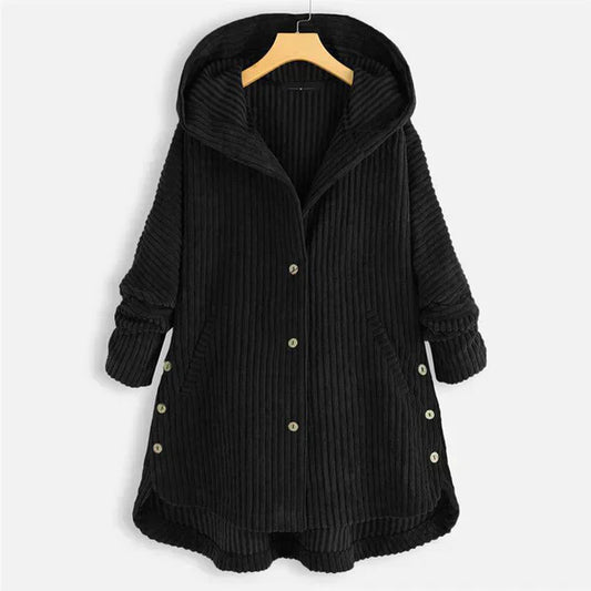 WW | Ribbed Coat with Hood