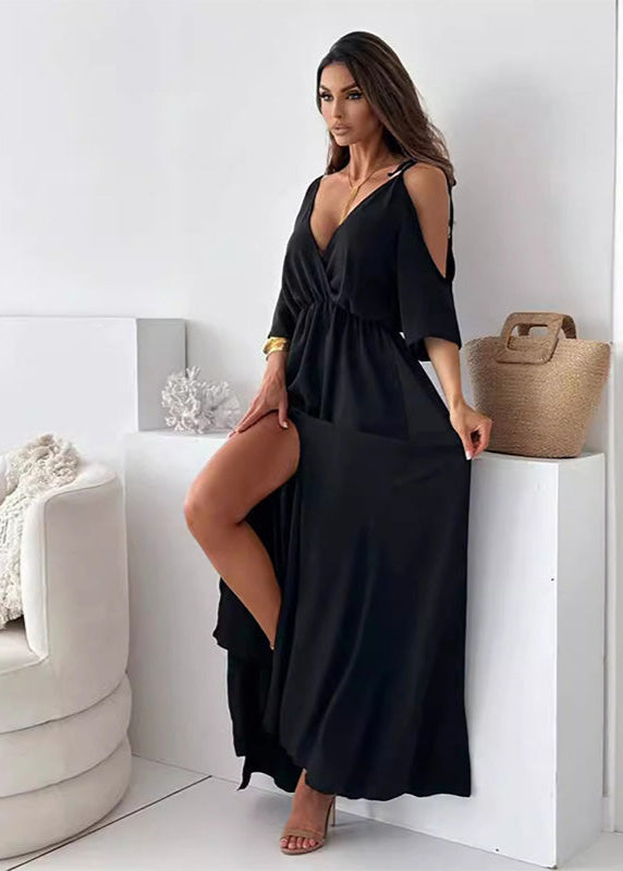 Vilna – Wunderschönes Kleid mit Seitenschlitz