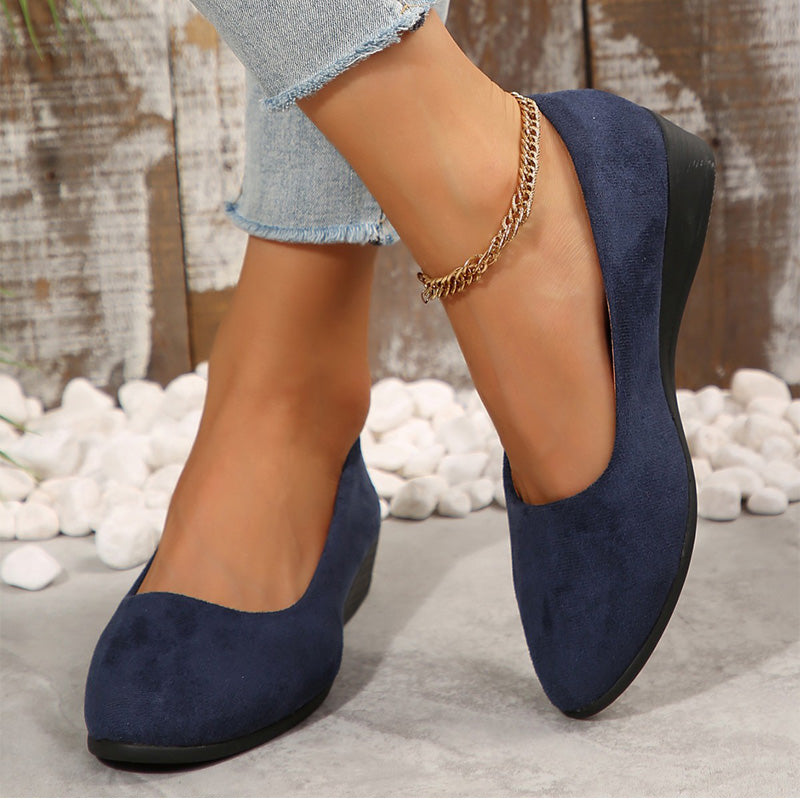Sophia™ | elegante, leichte, rutschfeste Keilschuhe mit niedrigem Absatz