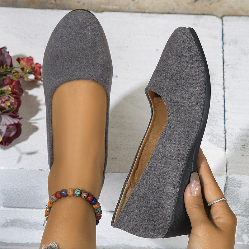 Sophia™ | elegante, leichte, rutschfeste Keilschuhe mit niedrigem Absatz