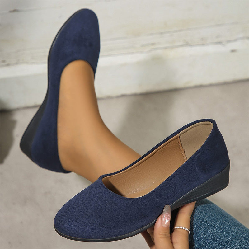 Sophia™ | elegante, leichte, rutschfeste Keilschuhe mit niedrigem Absatz