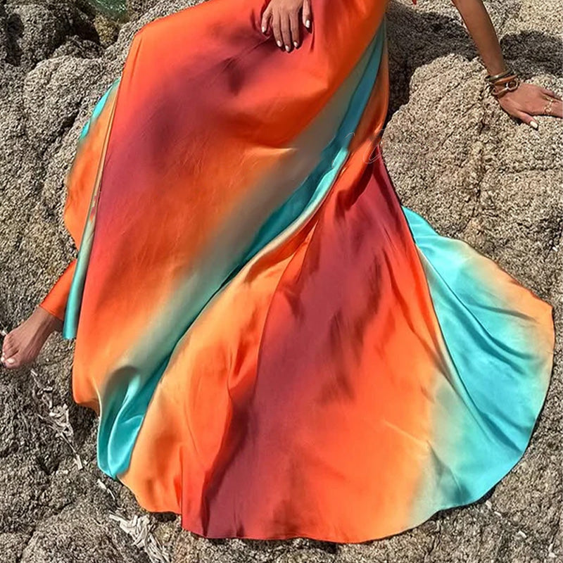 Livia – Sunset Maxi Dress