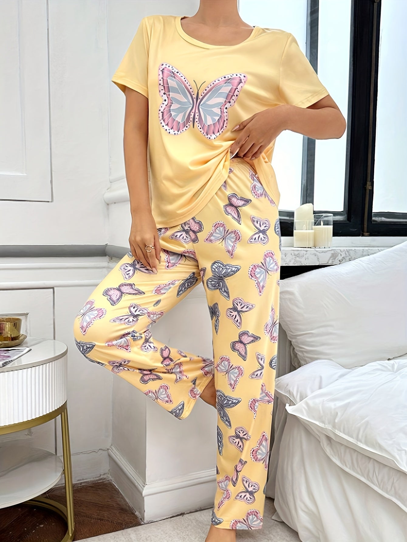 WW | Legende Schmetterling Druck Nachtwäsche Set