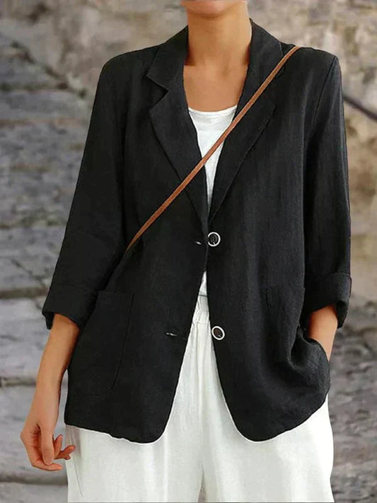 WW | Eleganter Leinenblazer