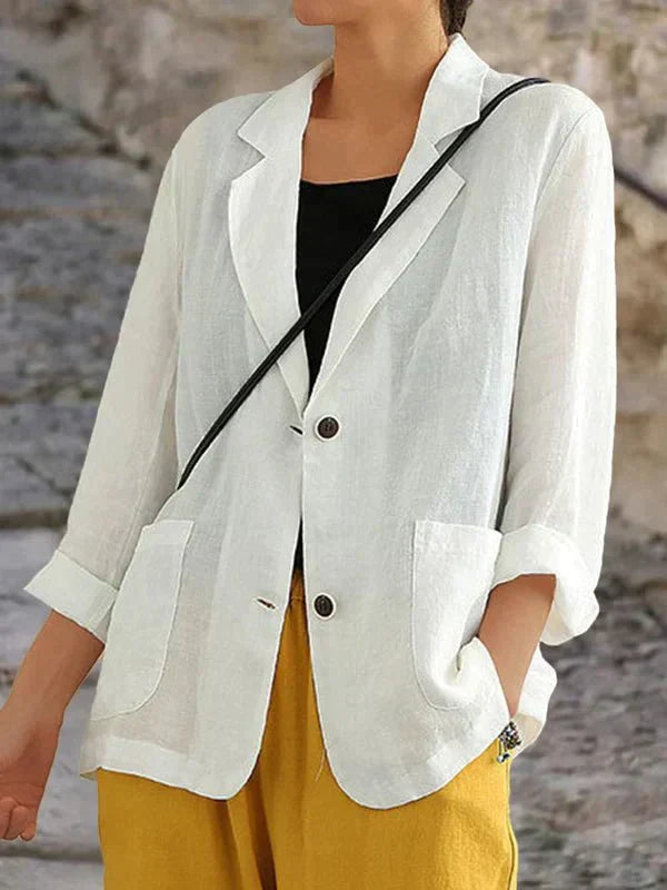 WW | Eleganter Leinenblazer