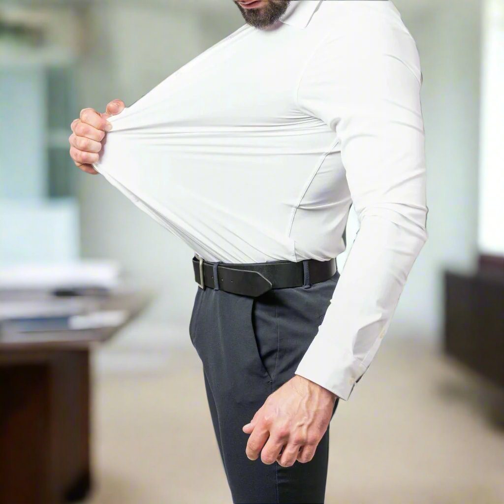 WW | Slim Fit Lange Ärmel Klassischer Kragen Elegante Für Formelle Anlässe