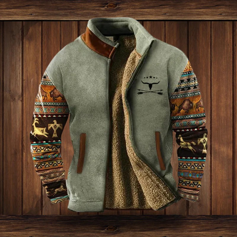 WW | Herbstjacke Im Warmen Stil Für Männer