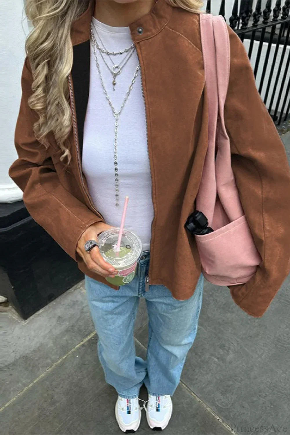 WW | Langarm Elegante Freizeitjacke