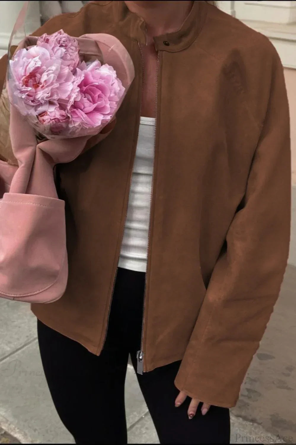 WW | Langarm Elegante Freizeitjacke