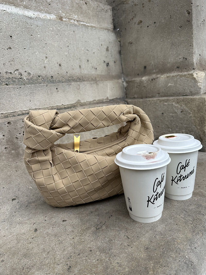 WW | Braided Suede Mini Bag