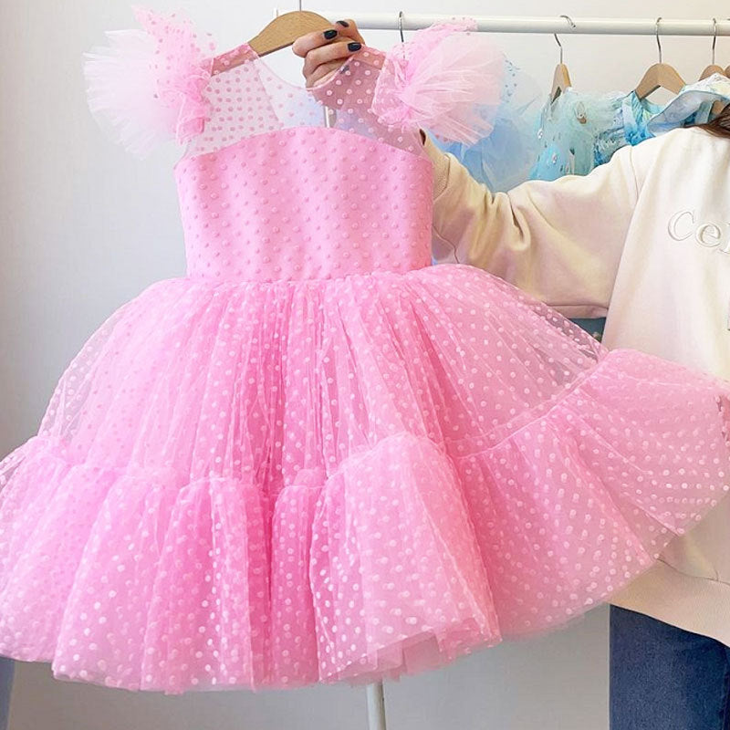 WW | Sommermädchen Kleid Geburtstagsfeier Prinzessinkleid