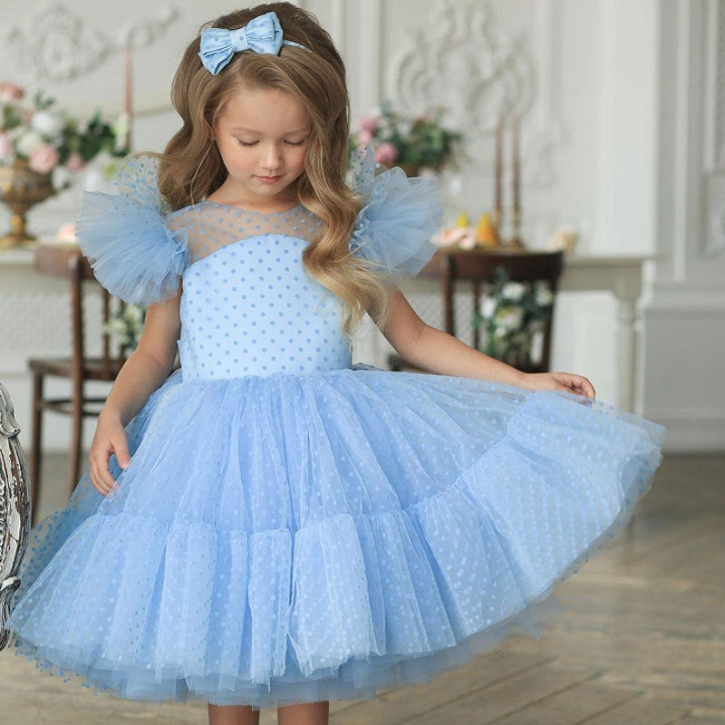 WW | Sommermädchen Kleid Geburtstagsfeier Prinzessinkleid