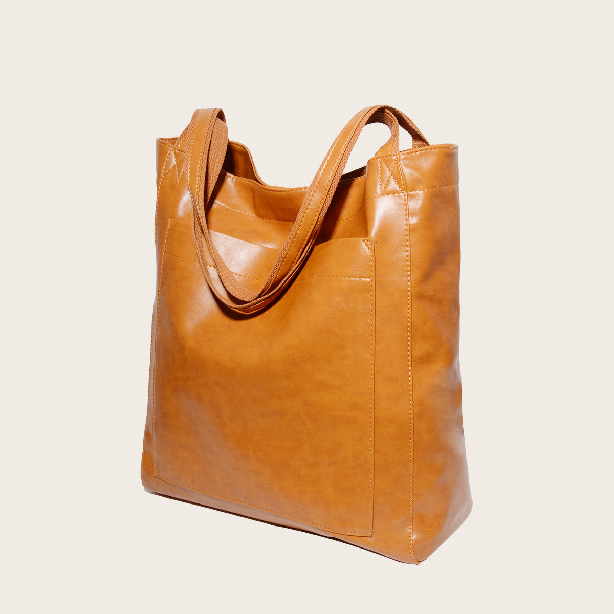 WW - Women's Shoulder Bag made of Vegan Leather