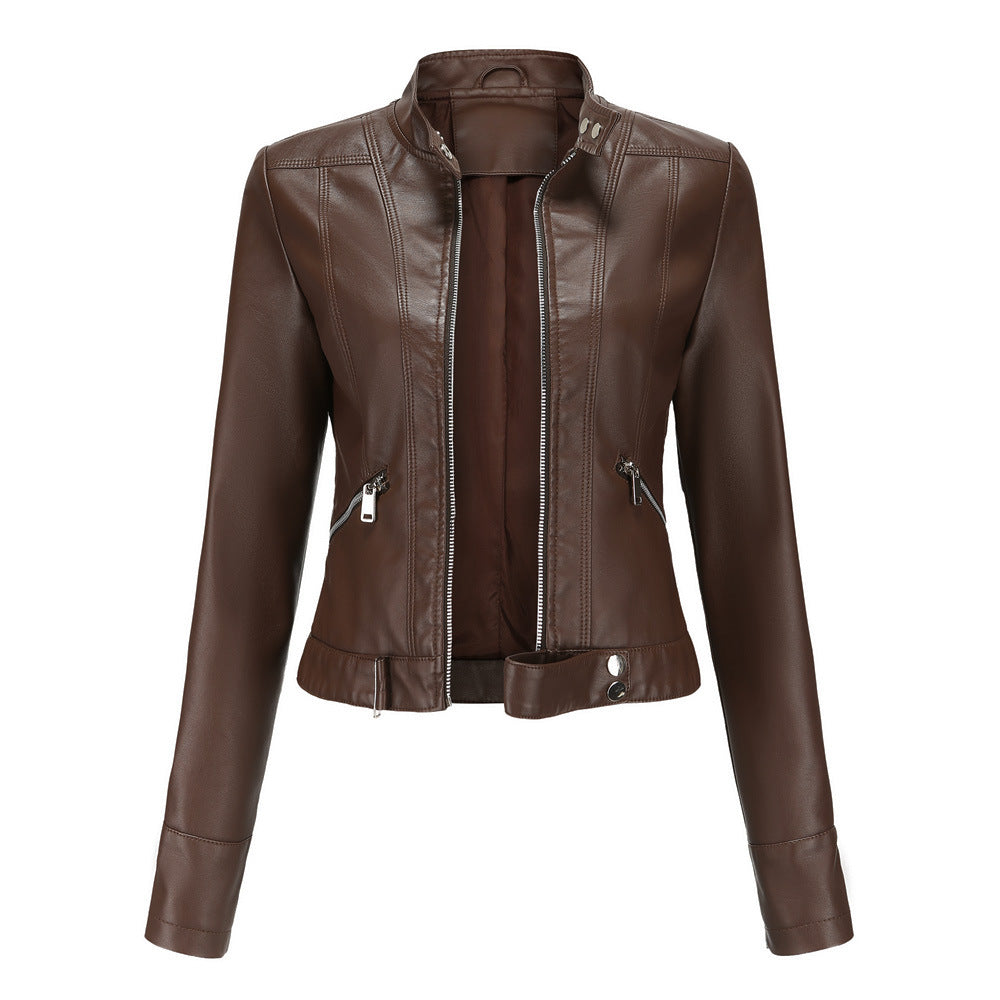 WW | Elegant Leather Jacket for Women