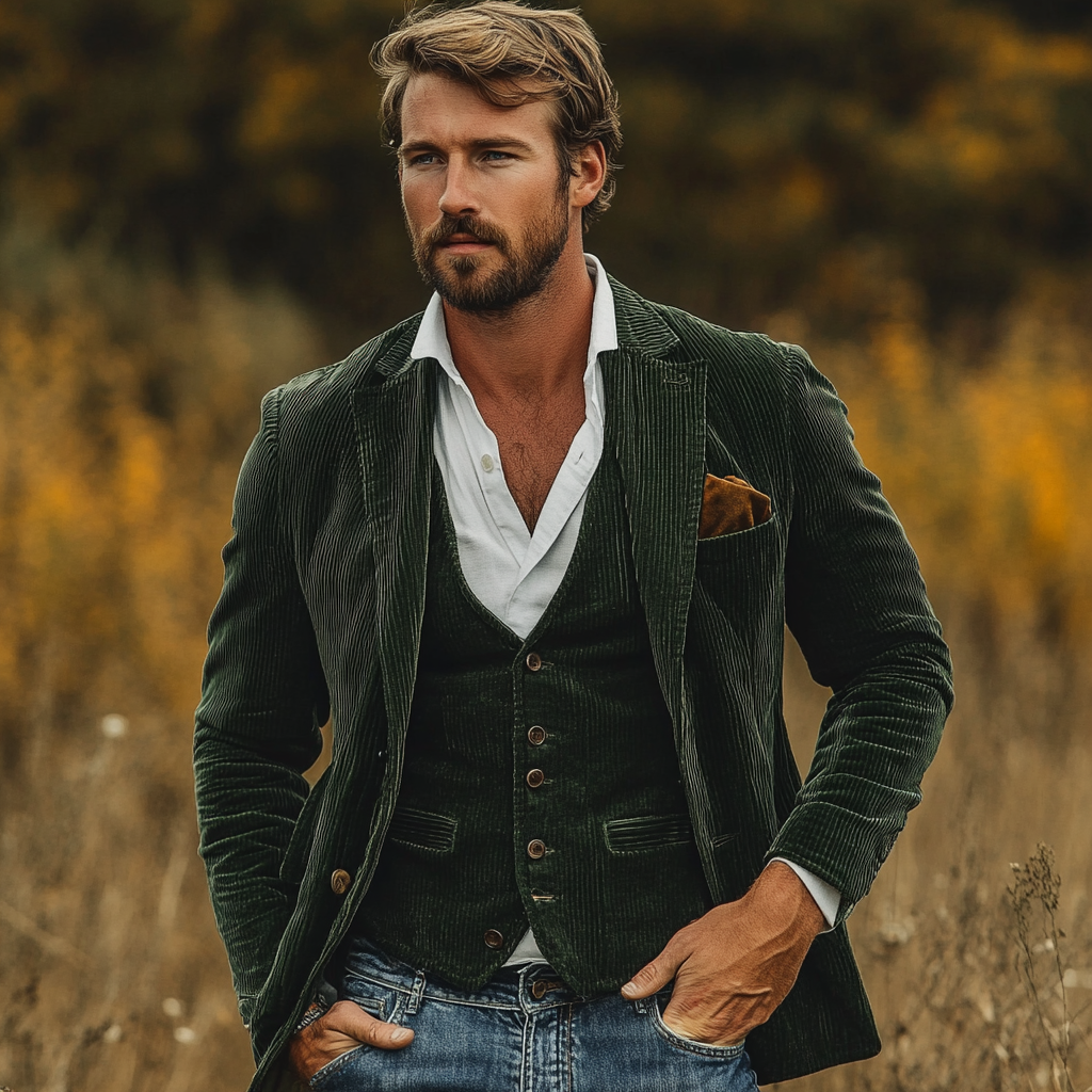 WW | Vintage Jacket and Vest Set