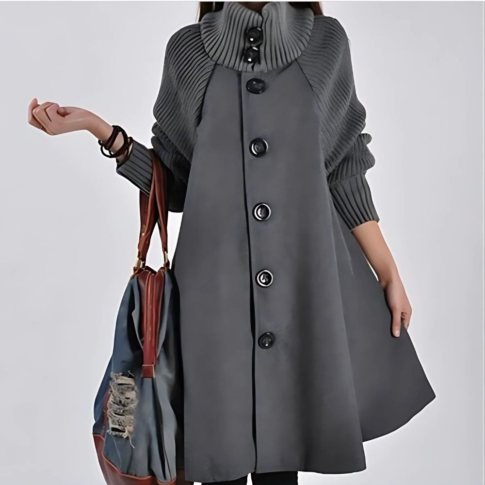 WW | Long Buttoned Women's Coat