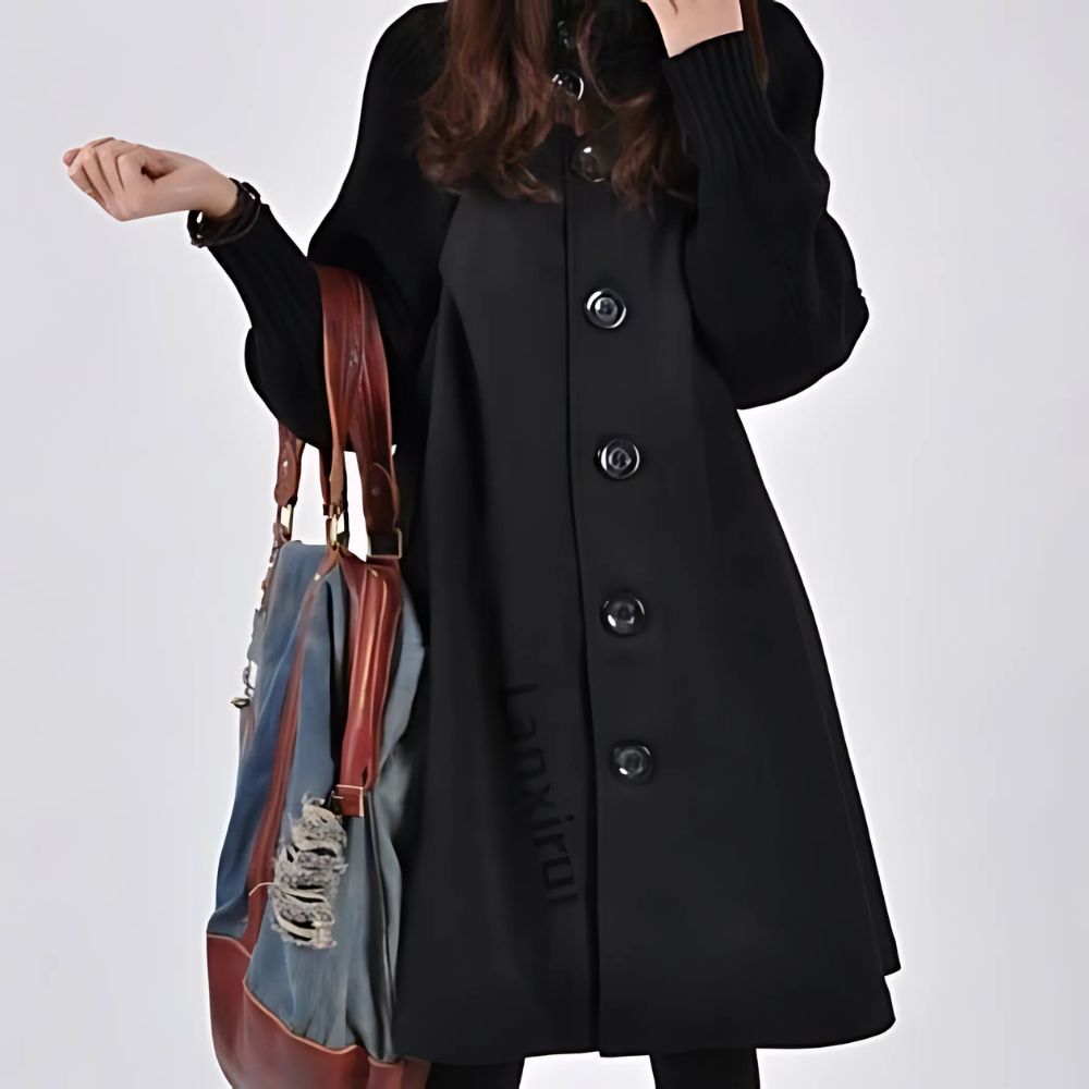 WW | Long Buttoned Women's Coat