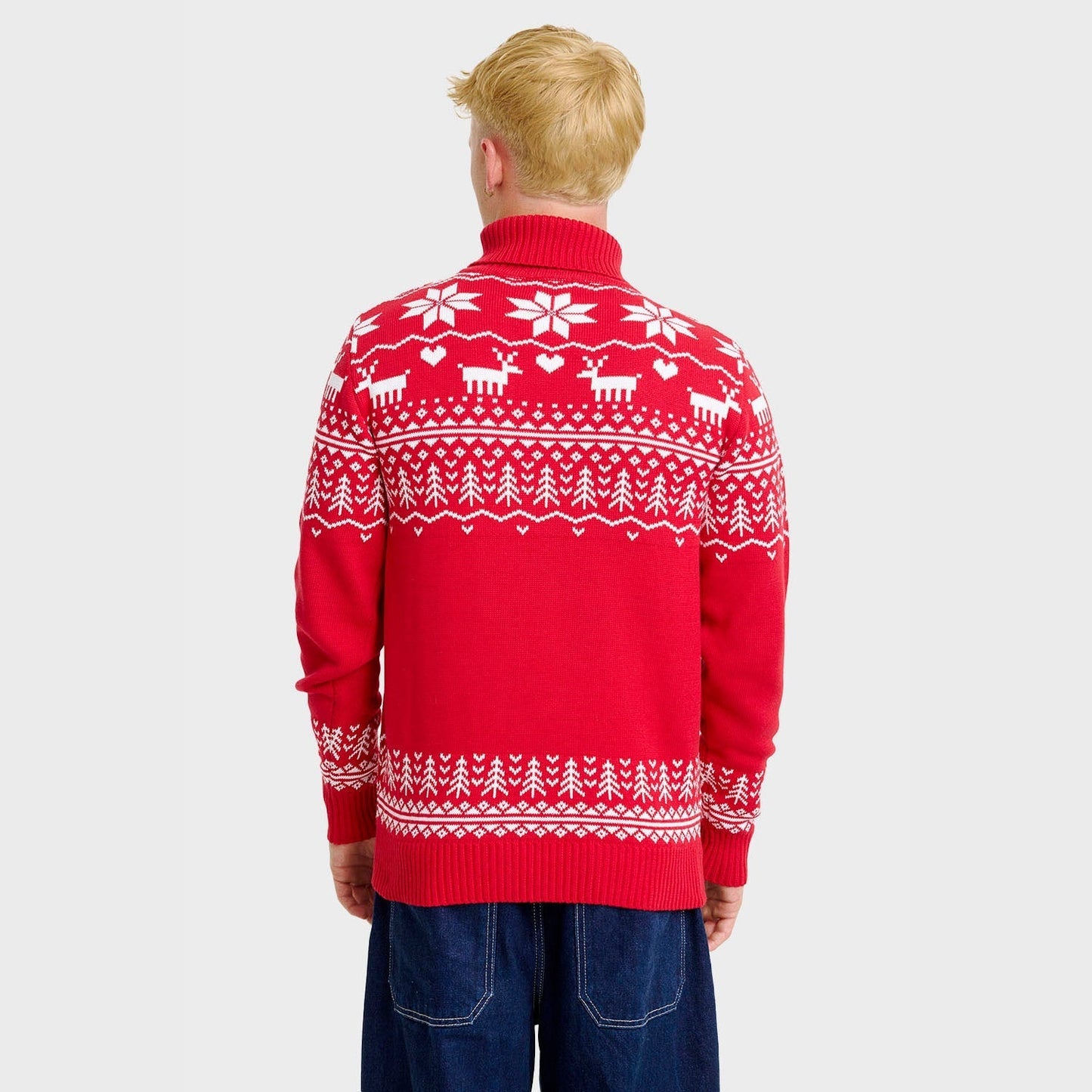 WW | Der grönländische Weihnachtsrollkragenpullover - Herren