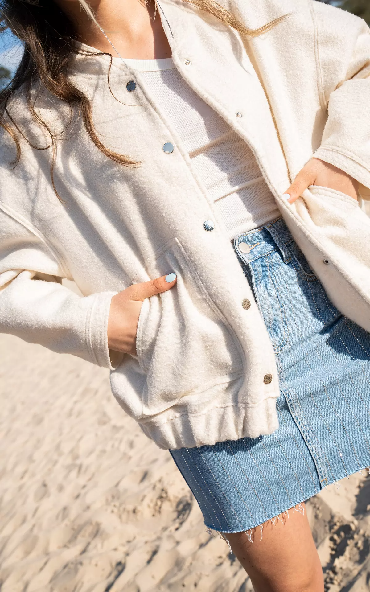 WW | Tweed Bomber Oversized - Bestselling Autumn Jacket