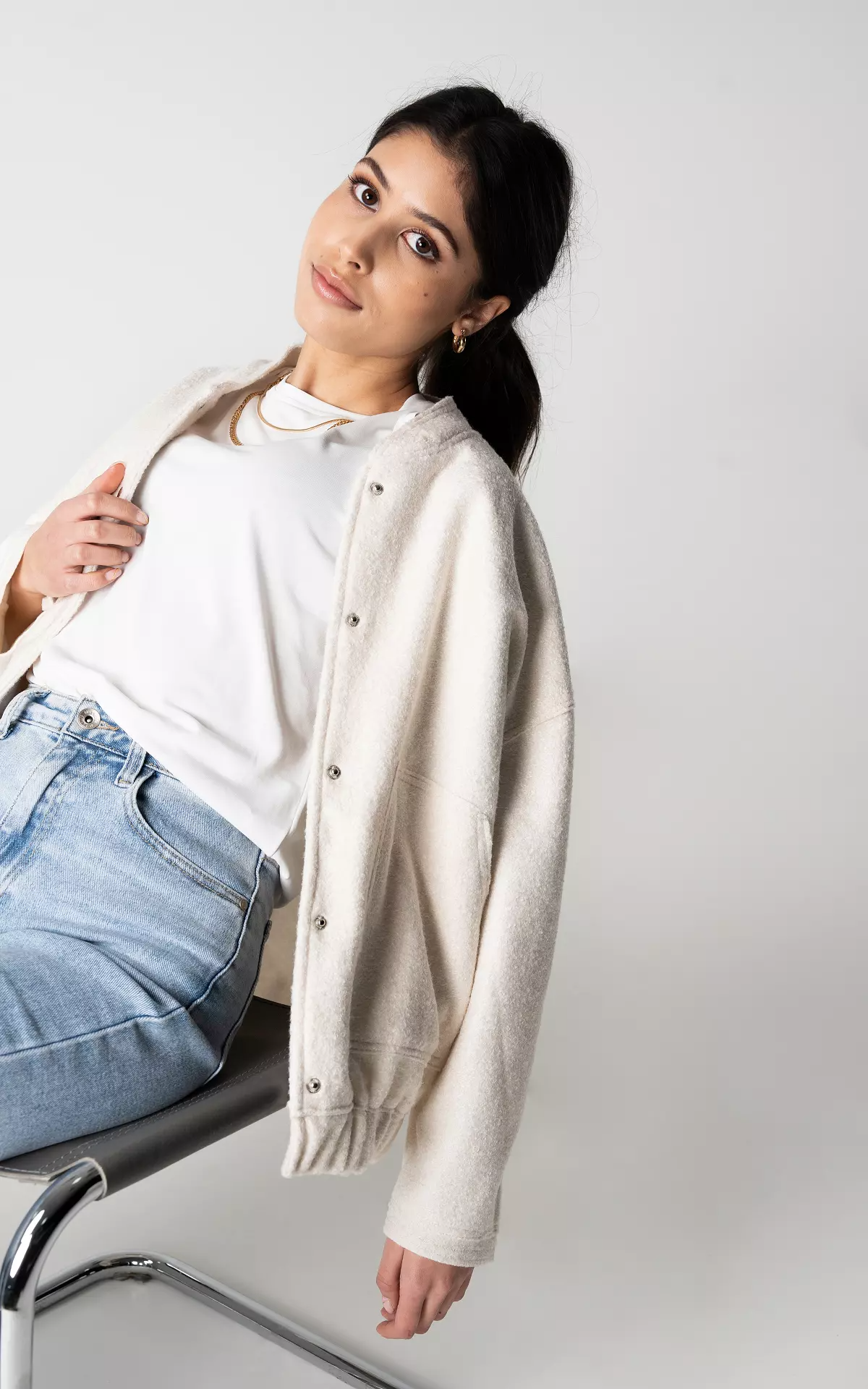 WW | Tweed Bomber Oversized - Bestselling Autumn Jacket