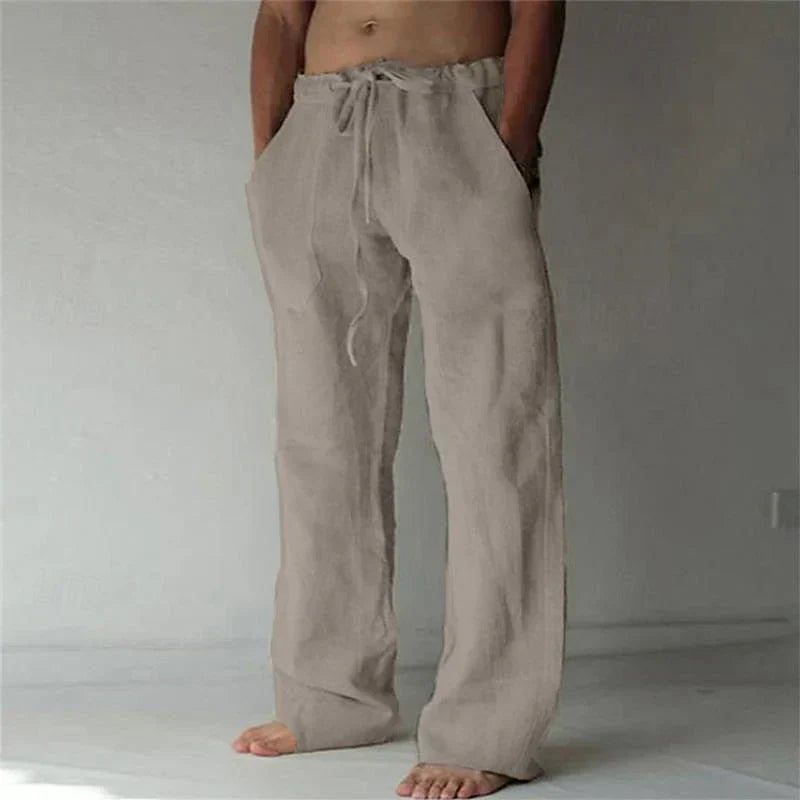 WW | Herren Baggy Leinenhose