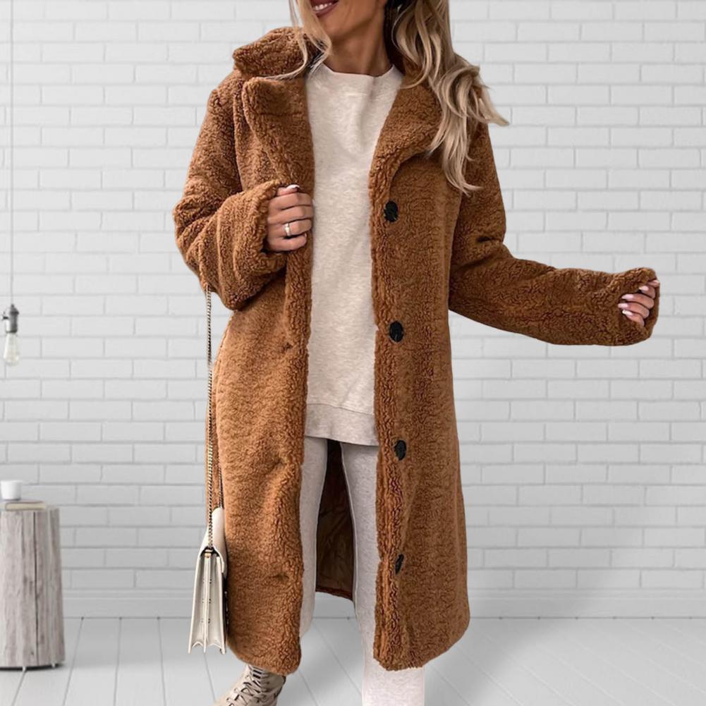 WW | Flauschiger Teddymantel