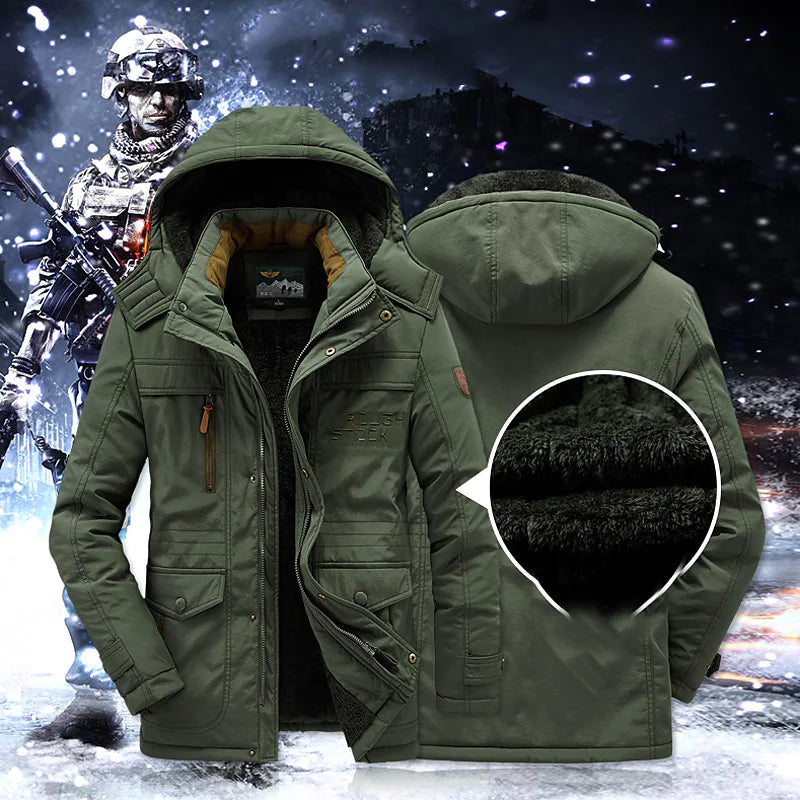 WW | Parka lässige gepolsterte Jacke