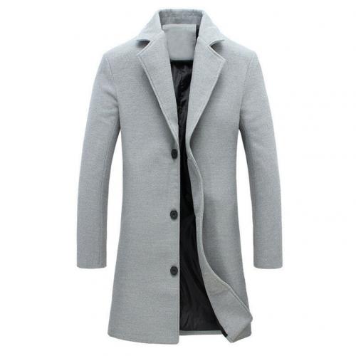 WW | Herren-Einreiher-Trenchcoat - Formell