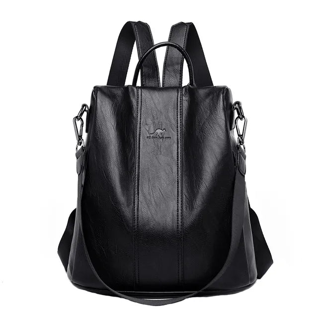 Women's Leather Backpack