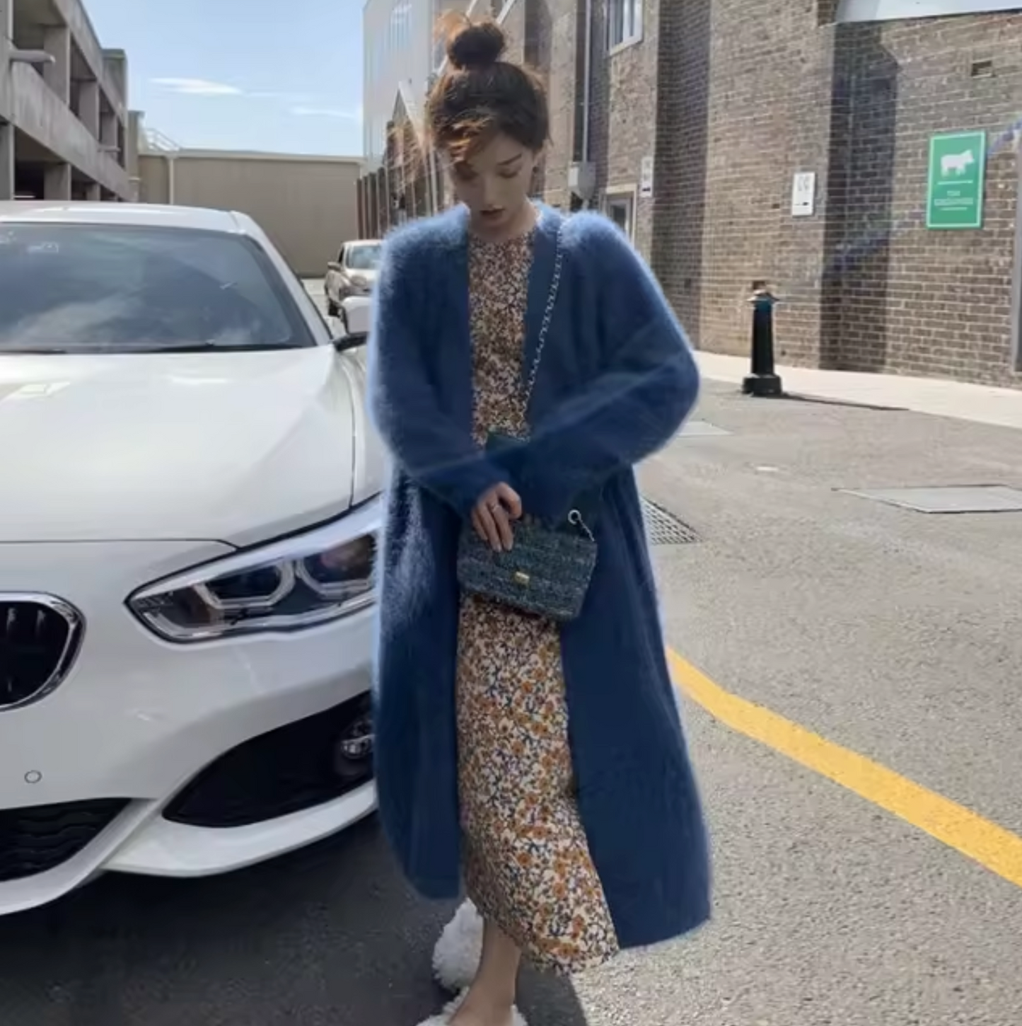 WW | Lange Strickjacke aus Kaschmir