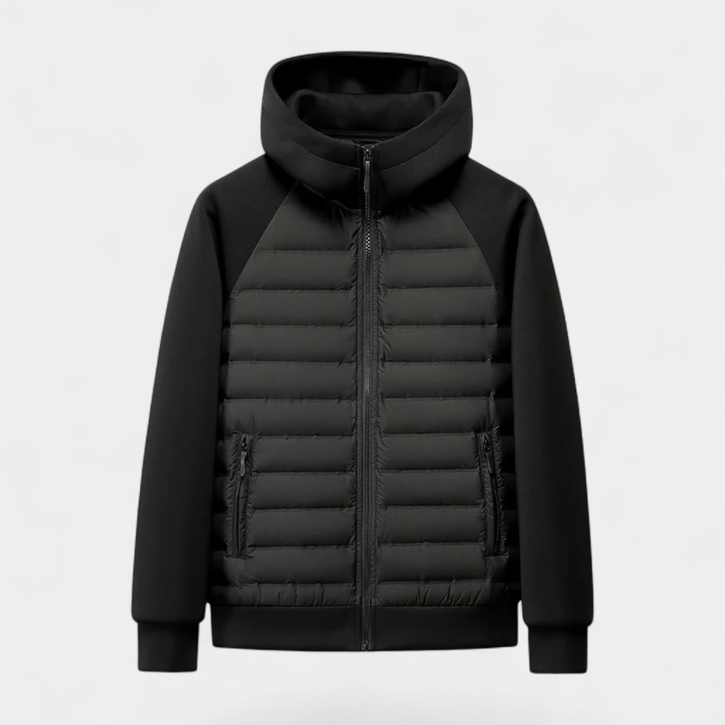 WW | Fashion House - Lightweight Down Jacket - Hooded Softshell Puffer Jacket