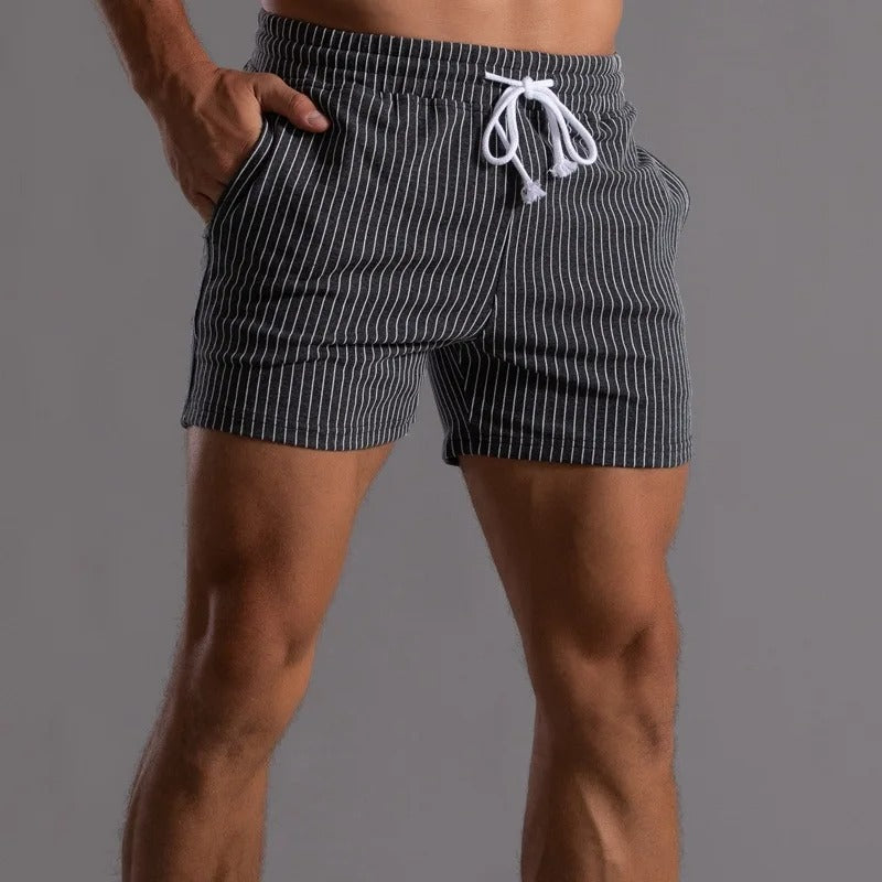 Men's striped shorts
