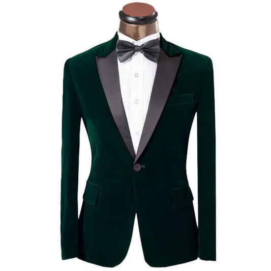 WW | Herren Sommerjacke mit Schmaler Passform und Kontrastierendem Revers