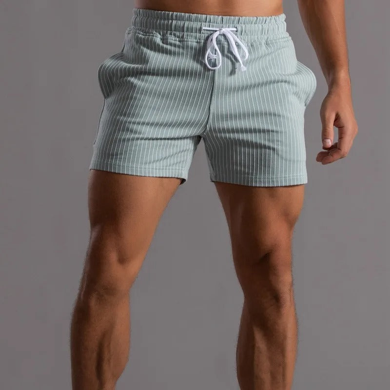Men's striped shorts