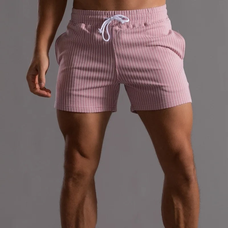 Men's striped shorts