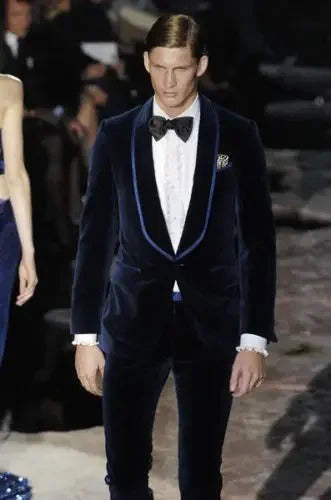 WW | Men's Slim Fit Summer Jacket with Contrasting Lapel