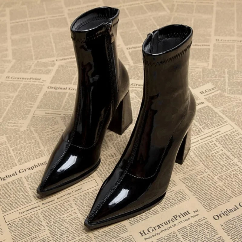 WW | Winter Plus Samt Spitzenstiefel