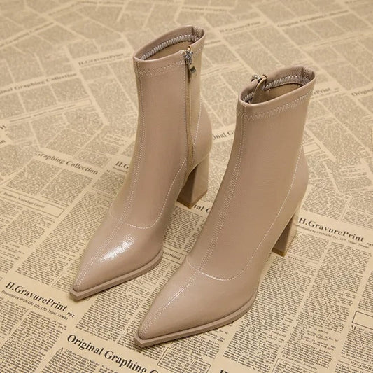 WW | Winter Plus Samt Spitzenstiefel