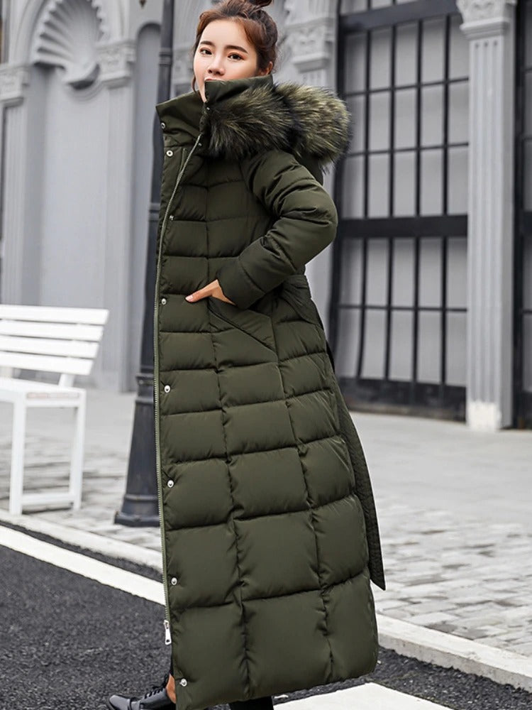 WW | Wintermantel mit Gürtel für Frauen